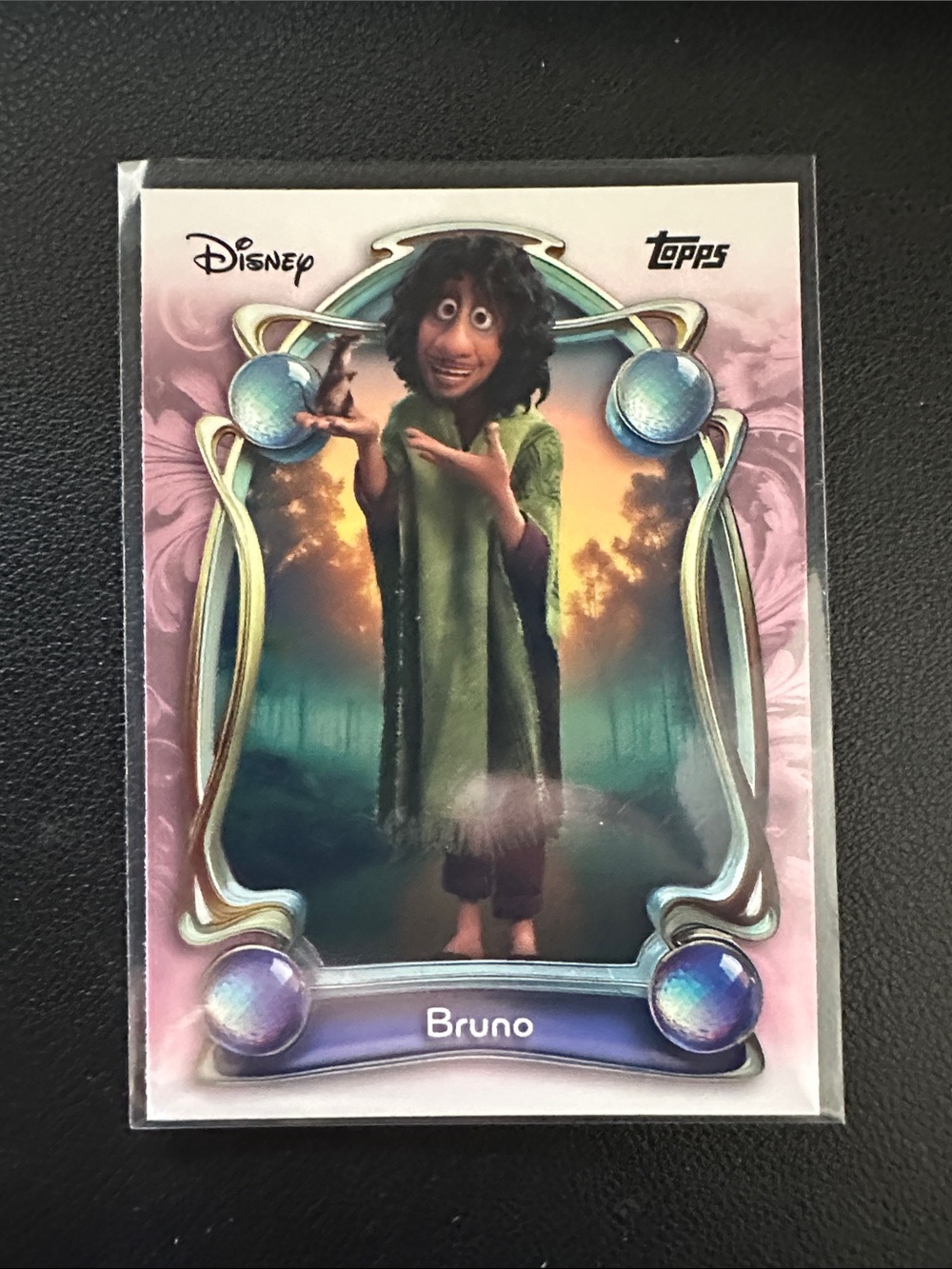 Topps Disney Bruno Trading Card - Green, Purple, Blue
